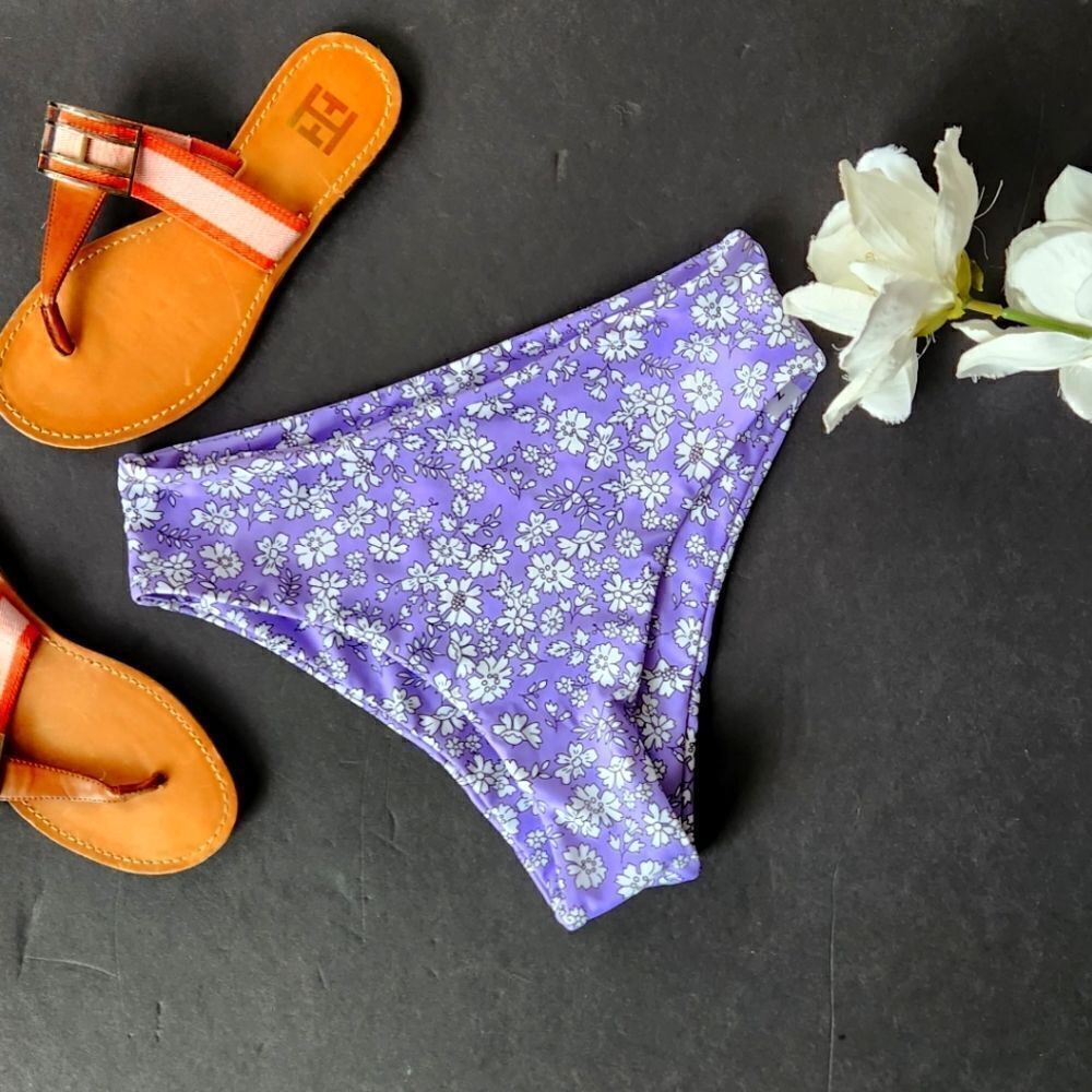 Shein floral bikini bottom